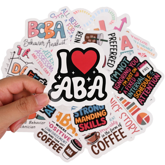 ABA STICKER PACK ( 20 COUNT)